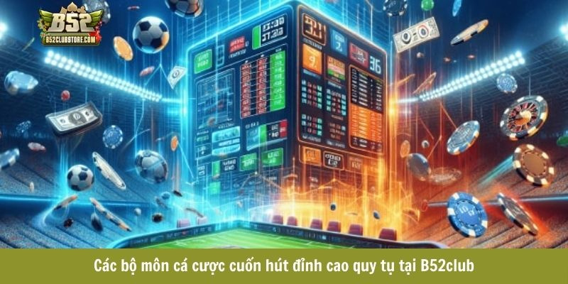 Các bộ môn cá cược cuốn hút đỉnh cao quy tụ tại B52club Các bộ môn cá cược cuốn hút đỉnh cao quy tụ tại B52club
