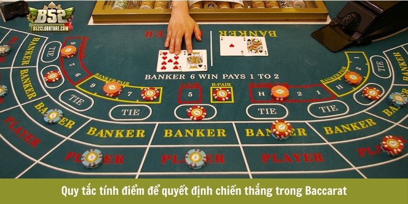 Quy tắc tính điểm để quyết định chiến thắng trong Baccarat Quy tắc tính điểm để quyết định chiến thắng trong Baccarat